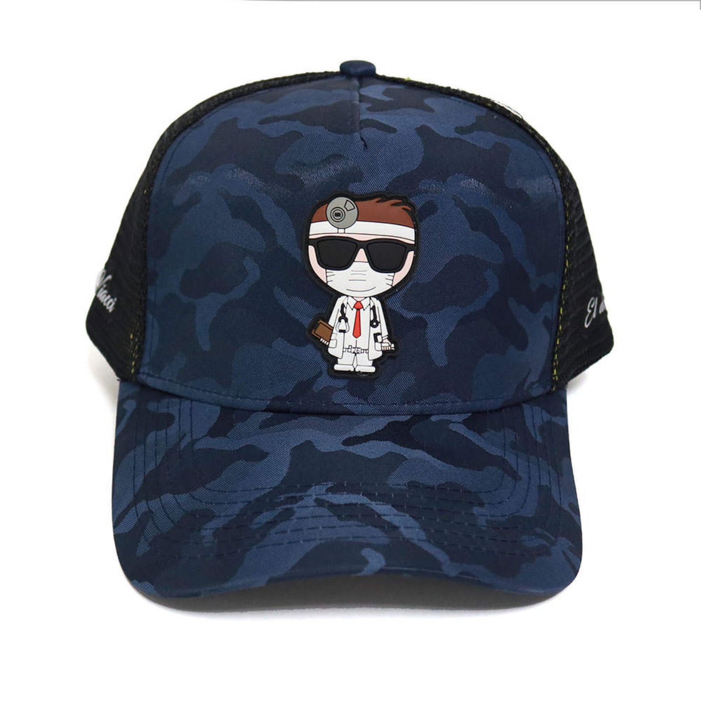 Gorra El Doctor Camo Editions Azul Truckercap