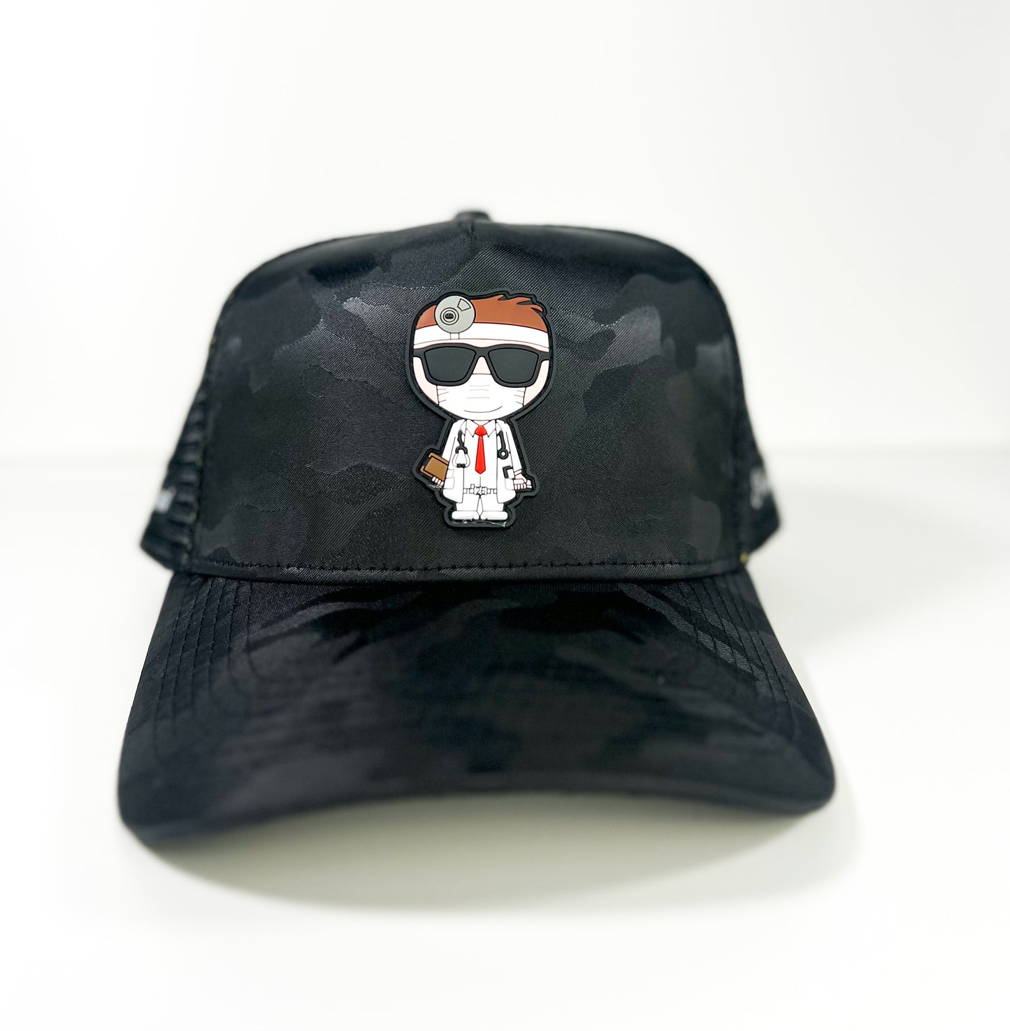 El Doctor Camo Editions Negra Truckercap