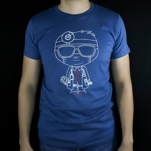 T-Shirt "El Doctor" Azul