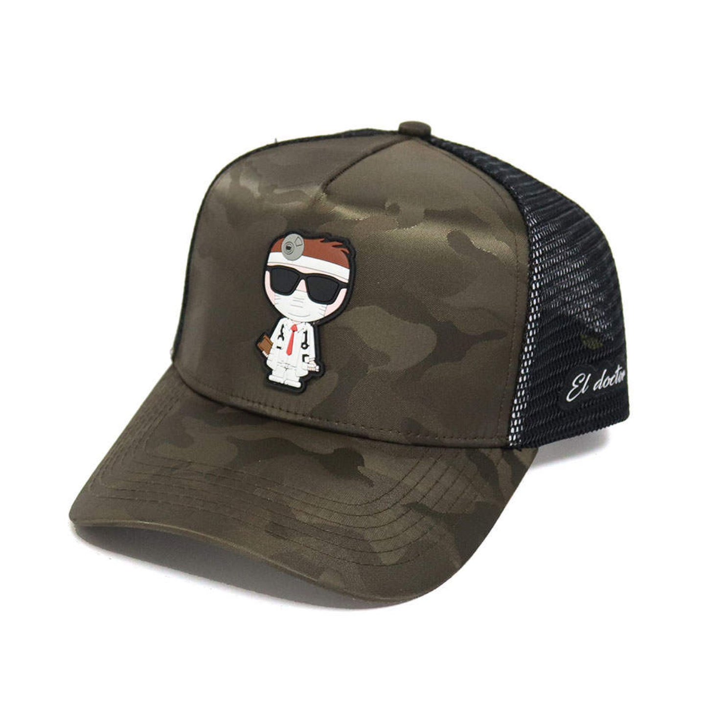 El Doctor Camo Editions Café Truckercap