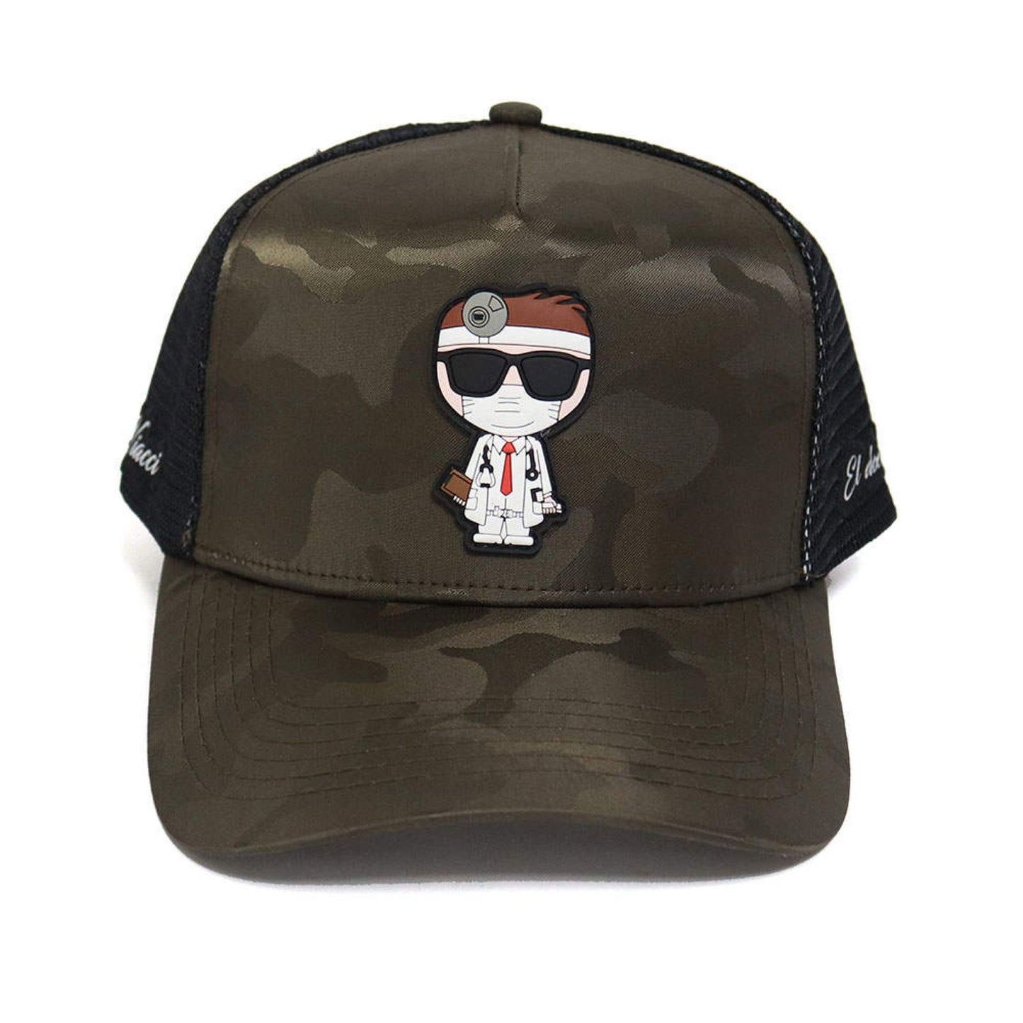 El Doctor Camo Editions Café Truckercap