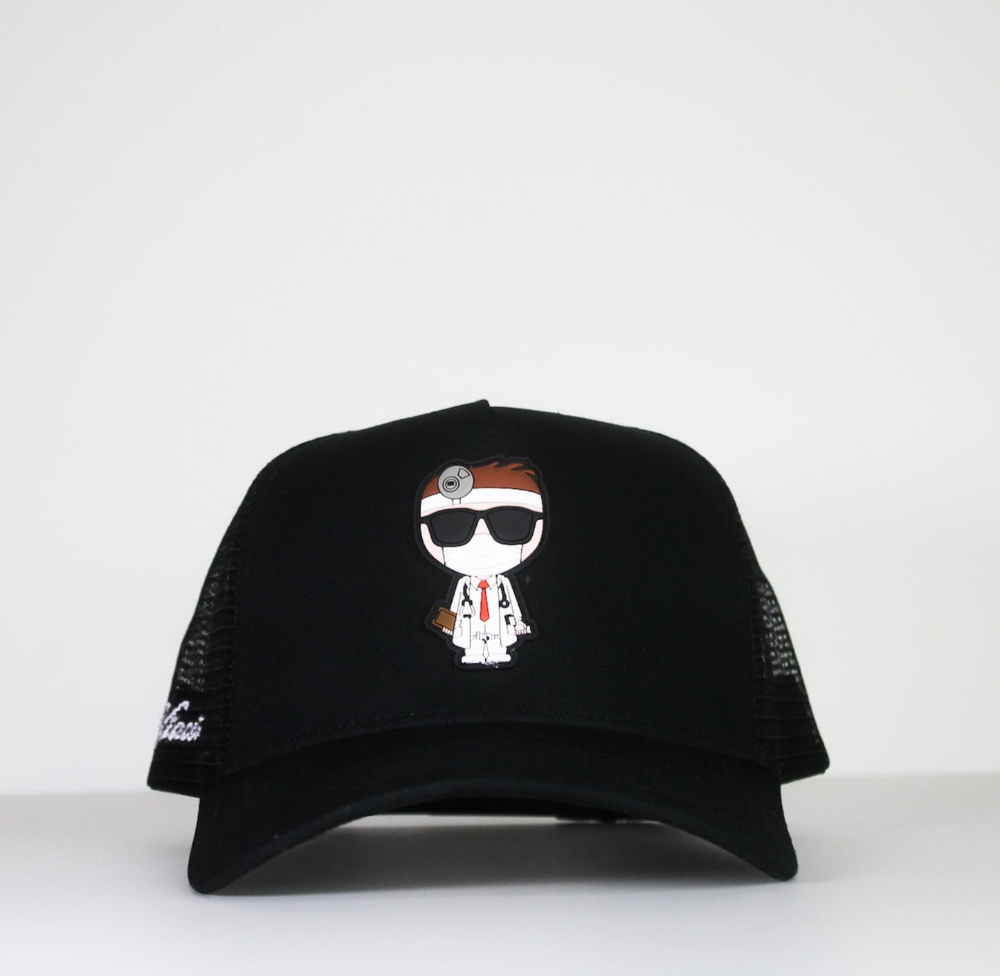 Gorra "El Doctor" negra truckercap