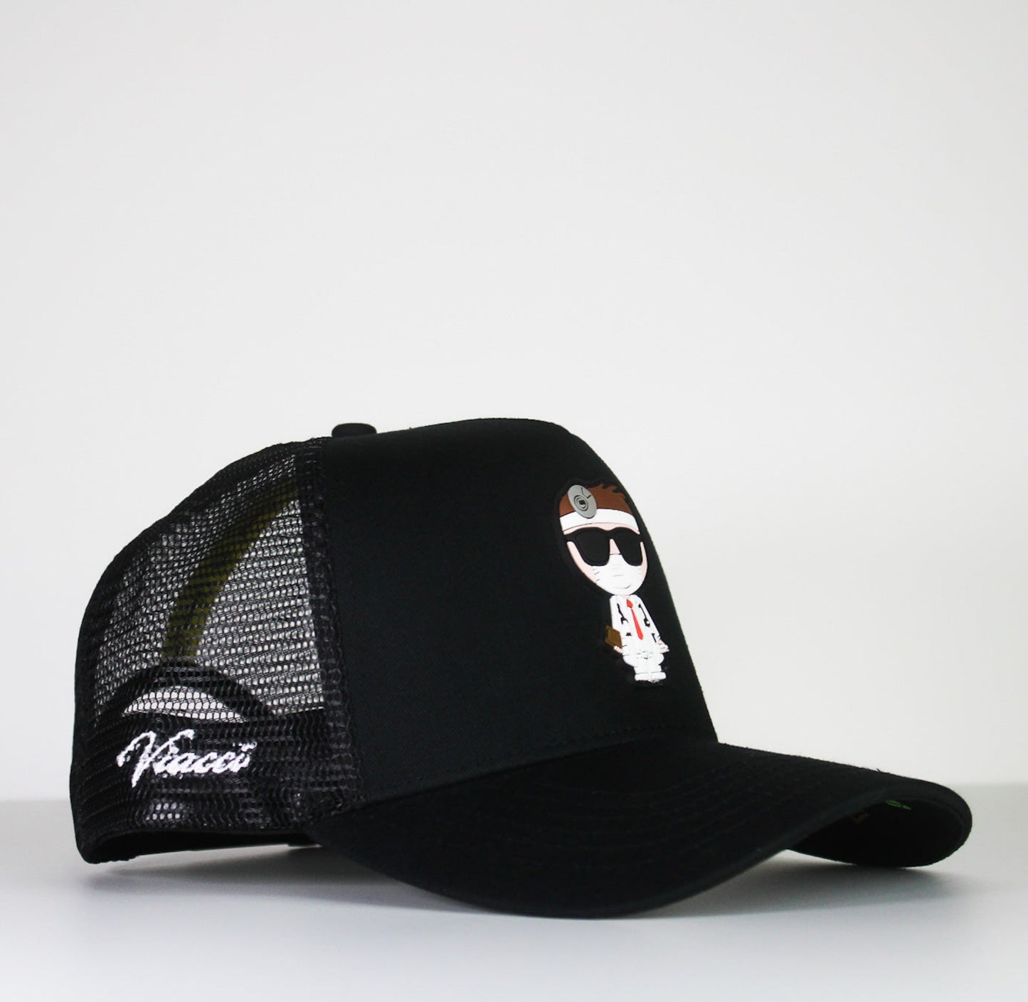 Gorra "El Doctor" negra truckercap