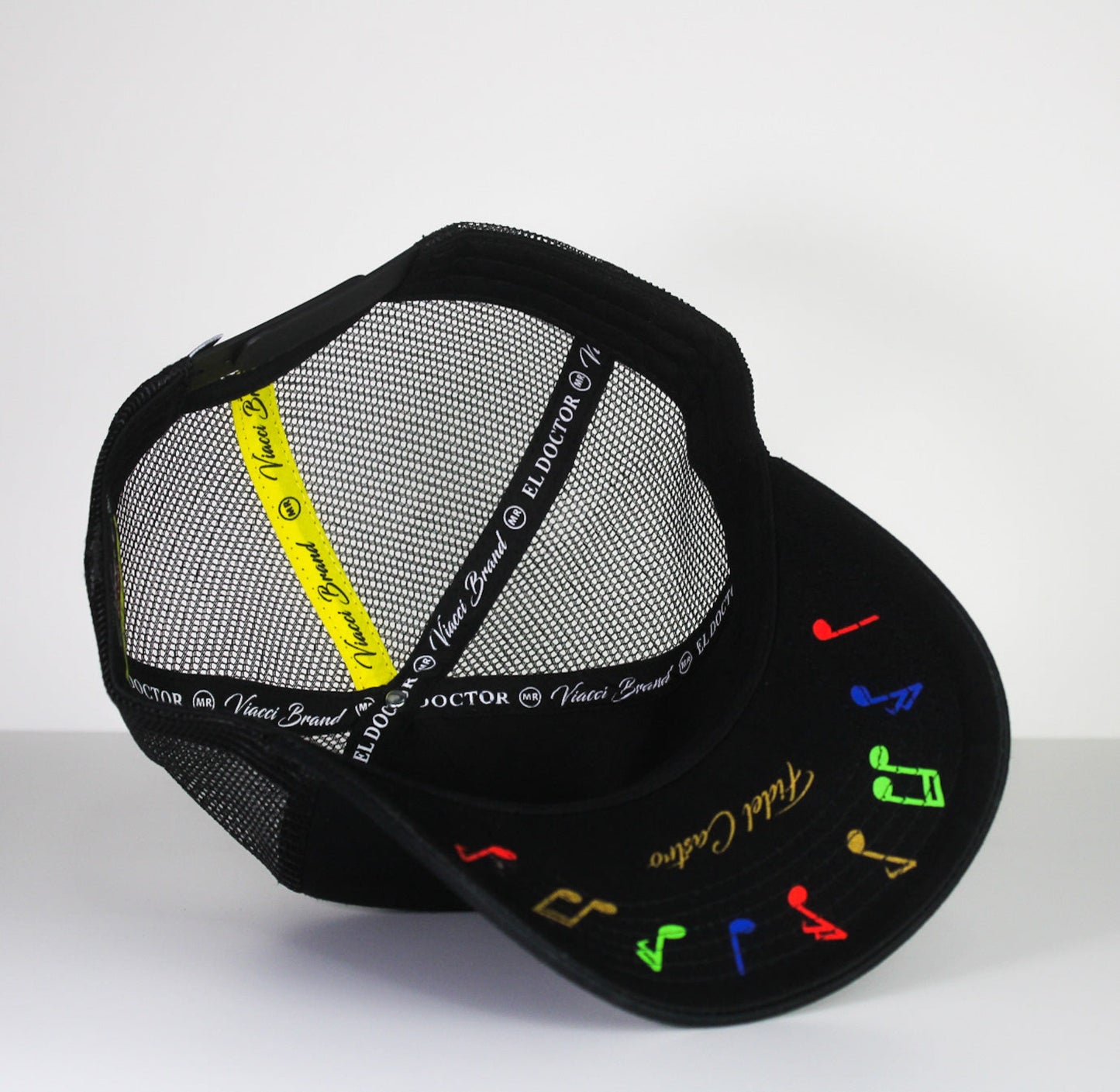 Gorra "El Doctor" negra truckercap