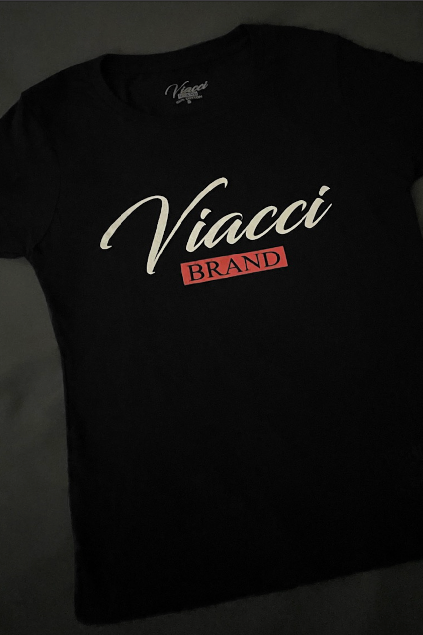 T-Shirt "Viacci" Negra Dama