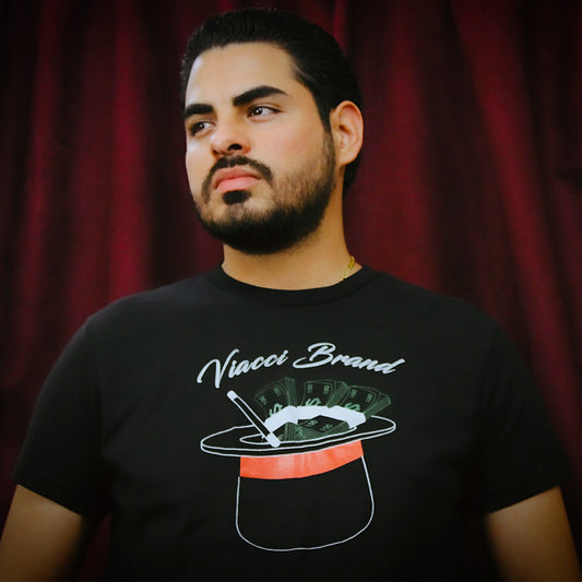 T-Shirt "El Mágico"  Negra Caballero