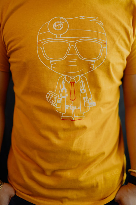 T-Shirt "El Doctor" Mostaza