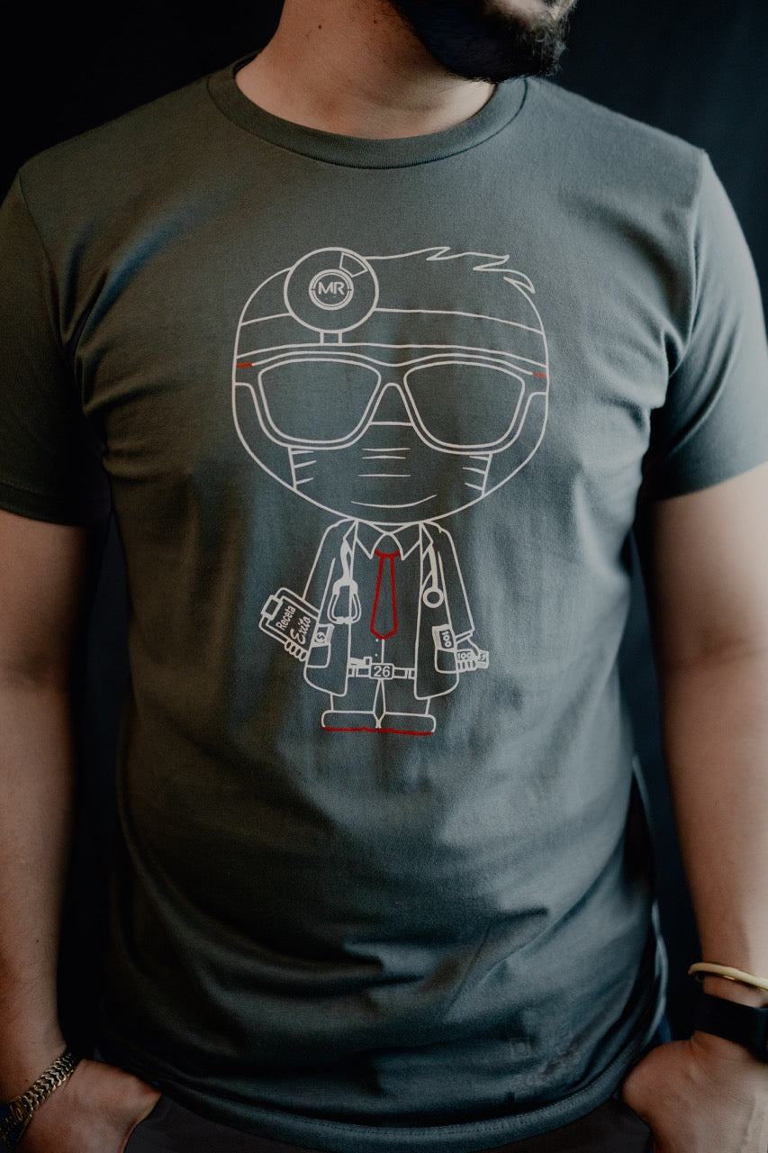 T-Shirt "El Doctor" Gris