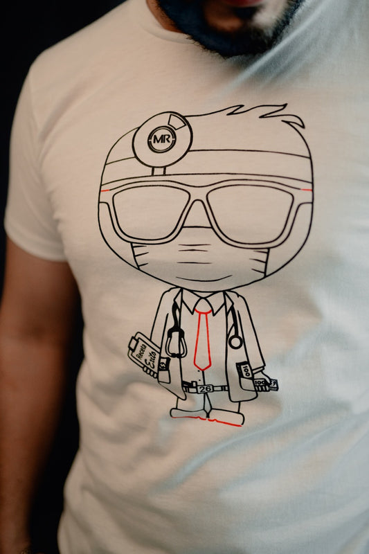 T-Shirt "El Doctor" Blanca