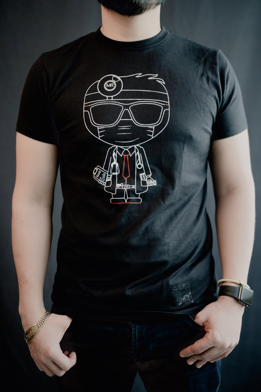 T-Shirt "El Doctor" Negra